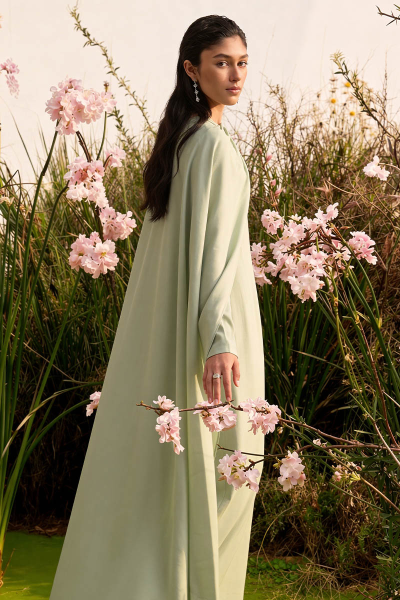 'Lina' Drape Set in Sage Green