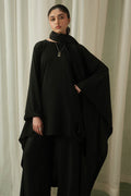 'ZEBAISH' DRAPE KAFTAN SET